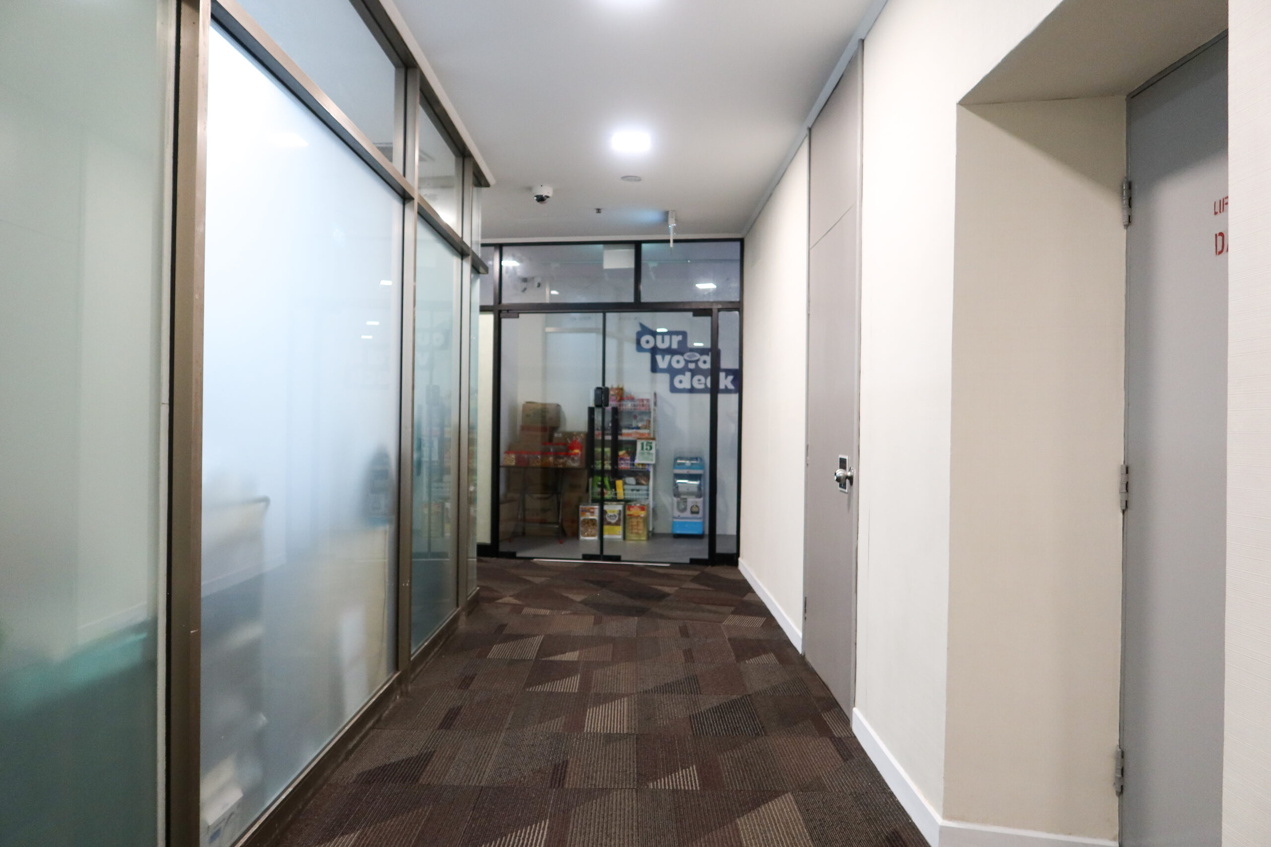 Arrive to Our Void Deck.